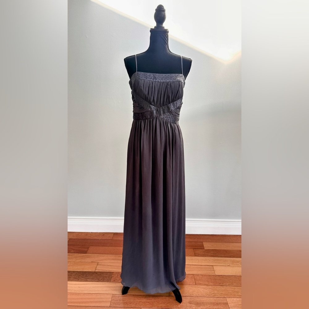 Max & Cleo Charcoal Dress